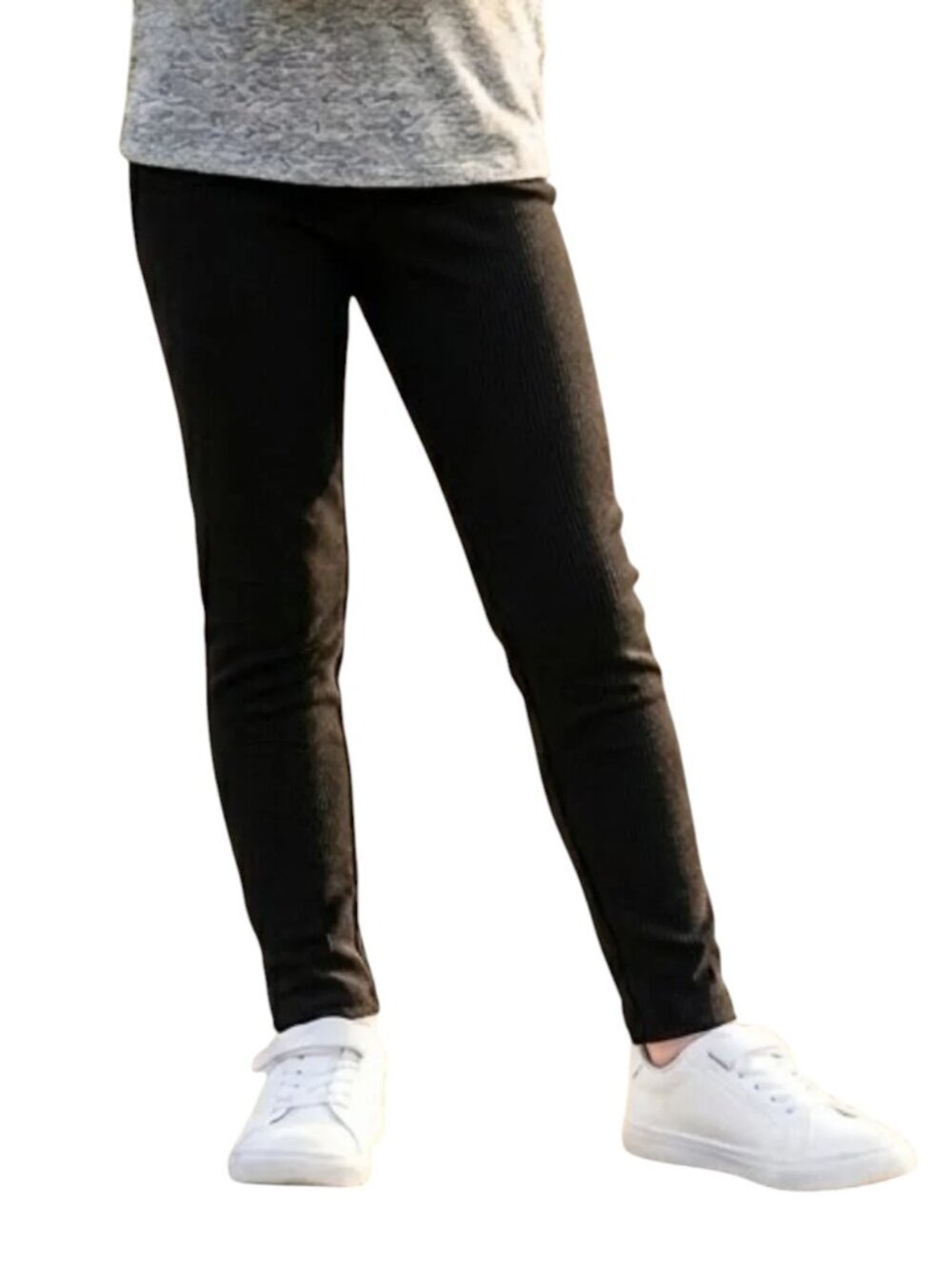 NEW Gap Kids Elastic Waist Stretch Pull On Full Length Long Leggings Pants 6 7